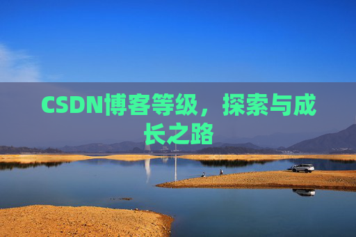 CSDN博客等级,探索与成长之路